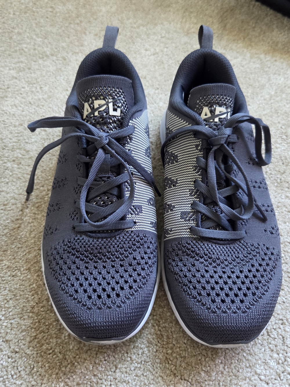 APL TechLoom Knit Women's Running Shoes - Charcoal Gray